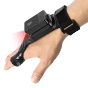 Wearable Glove Barcode Scanner, 2.4G Wireless dongle and Bluetooth,1D 2D QR C...