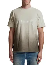 Purple Brand Ombre Graphic Logo Tee