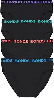 [Bonds] 4 Pack Hipster Briefs Big Mens Plus Size Undies Underwear 3XL-7XL MVY94W Comfy Cotton