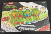 Teenage Mutant Ninja Turtles Battle Diecast Mini Figures Advent Calendar New