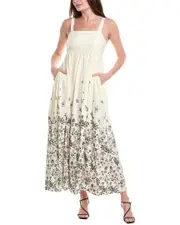 Taylor Linen-Blend Maxi Dress