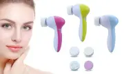 Facial Cleansing Brush Electric Exfoliating Spin Cleanser Face Scrubber