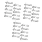 30x Locking Shelf Support Pegs Shelf Clips for Book Shelves Cupboard Office