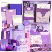 Scrapbooking Supplies Kit, 351Pcs Bullet Junk Journal Kit with Journaling Suppli