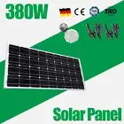 380W Solar Panel 12V 380 Watt Mono Home Caravan Camping Power Charging Battery