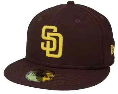 San Diego Padres New Era Authentic On-Field 59FIFTY Fitted Hat Brown