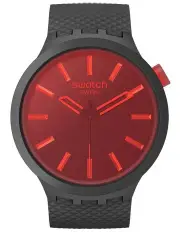 [Swatch] Midnight Mode Watch in Black