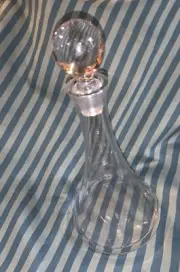 MIKASA clear glass Sherry Decanter Czech Republic