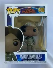 Funko POP Vinyl #430 Captain Marvel Maria Rambeau Brand New
