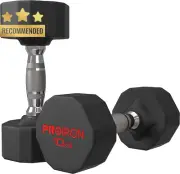 Rubber Dumbbells Steel Dumbbells Friction Welding 3-24KG Hand Weights