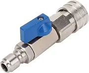 High Pressure Washer Ball Valve Kit, 4500PSI 3/8 Inch Quick Connect Ball Valves Pressure Washers, Stainless Steel Shut Off Valves for Power Washer Hose