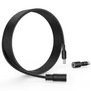 20Ft 16AWG Extension Cable for Solar Panel Adapter, Fits Most below 200W