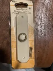 Trine 941 Porcelain Lighted Decorator Push Button for Doorbell.