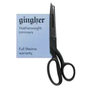 Featherweight Bent Handle Scissors - 8" Stainless Steel Shears - Sharp Fabric...
