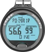 Cressi Scuba Diving Computer for Beginners - 4-Dive Modes - Long Battery Life -