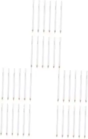 NUOBESTY 3 Boxes Multi-purpose Peel- Marker Pen Erasable Pen for Pottery Wood Glass Leather Work