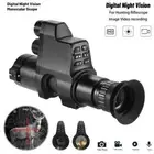 Infrared Night Vision Monocular 4X Zoom HD Video Camera Device IR Digital Scope