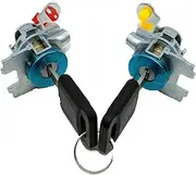 Lock Cylinder for Nissan Versa 2007-2013, Left Right Front Door Lock Set Cylinder H0601-EL00B/H0601-EL00A/H0600-CT50A