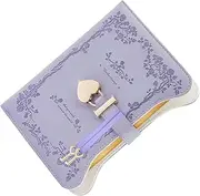 Notebook with Lock, B6 PU Leather Secret Journal with Lock and Key, 360 Pages, Secret Diary, Cute Journals for Women Girls, Diary Planner