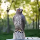 Plastic Eagle Decoy Scare Birds Away Pest Control Outdoor Patio Yard