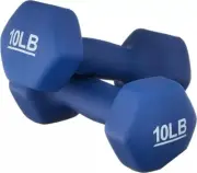 Amazon Basics Neoprene Dumbbell Hand Weights 1 Pound Set of 2