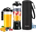 Portable Blender with Insulated Sleeve - Personal Juicer 20 Oz Blender Cup for P