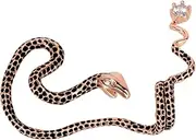 [FRCOLOR] Exaggerated Retro Snake Ear Cuff Creative Twined Ear Hook Unique Design Accessory for Casual Outfits and