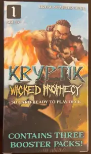 Kryptik Wicked Prophecy Starter Decks Piscean + Druac Combo Sealed