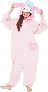 Sazak Character Fleece Onesie, One Size Fits Most, Sanrio My Melody