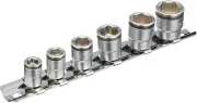 Ko-ken 1/4 (6.35mm) SQ. Nut Grip Socket Rail Set 6pcs RS2450MS / 6 RS2450MS NEW