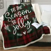Christmas Spirit Throw Blanket