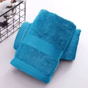 Bedding King 100% Pure Organic Cotton Bath Towel - Picton Blue