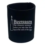Alcohol Beergasm - Funny Novelty Stubby Holder