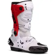 Rex Air White Red Boots