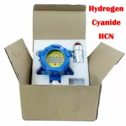 HCN Hydrogen Cyanide Gas Detector HCN Gas Leak Detector Monitor with 0-50ppm