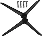 JEWEDECO 1 Pair Tv Stand Base Legs Adjustable Double Hole Feet for Tabletop Tvs Stylish and Space Saving Design Reliable Support for Home and Office Use