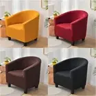 Single Sofa Cover Club Sofa Covers Living Room Elastic Armchair Protector Cover
