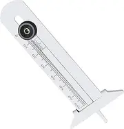 Tire Tread Depth Gauge, Heavy Duty Motorcycles Tire Gauge, Stainless Steel Measure Supplies, Reusable Wear Monitoring Tool for Daily Maintenance, Automotive Repair, Garage Workshop Use