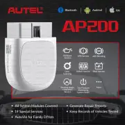 AUTEL MaxiAP AP200 OBD2 Scanner Code Reader Full Systems Car Diagnostic ABS SRS