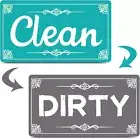 Dirty Clean Dishwasher Magnet,Dishwasher Magnet Clean Dirty Sign Magnet for Dish