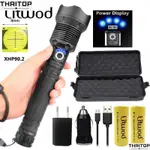 RECHARGEABLE TACTICAL LED FLASHLIGHT METAL TORCH LIGHT LAMP