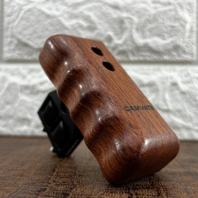 CAMVATE DSLR Wood Wooden Handle Grip Mount Support left side Smallrig Sony A6000