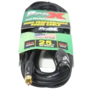 Pro X 25 Ft. Unbalanced RCA to XLR3-F High Performance Audio Cable