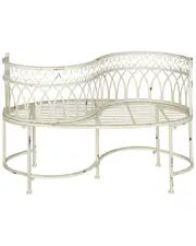Safavieh Lara Outdoor Kissing Bench