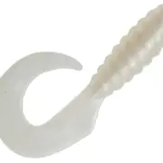8 Pack of Zman 2.5 Inch Grubz Soft Plastic Lures - Shimmer Pearl