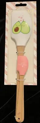 The Bakeshop - Let's Avocuddle Silicone Spatula Set - 2pc Set Large & Mini - New