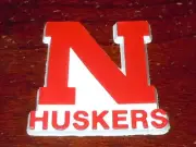 NEBRASKA CORNHUSKERS Vintage NCAA RUBBER BIG 8 10 MAGNET Standings Board huskers
