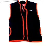 UNIONBAY Zip Front Kids Boys/girls Sail Vest Size XL-Navy/orange- 100% Polyester
