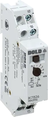 DOLD 0044666 Timer, On-Delay IK7825.82 AC50HZ 230V 3-60M