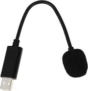 CIMAXIC USB Laptop Microphone Gooseneck Condenser Mic for Streaming Gaming Podcasting and Calls Plug Play for Laptops